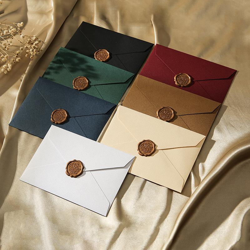 Wax Seal Letter Kit - 10 ensembles de cartes de vœux