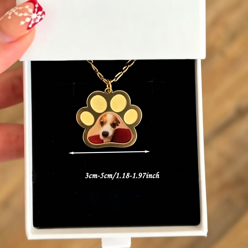 Collier personnalisé avec phot - Name Necklace Custom avis et prix