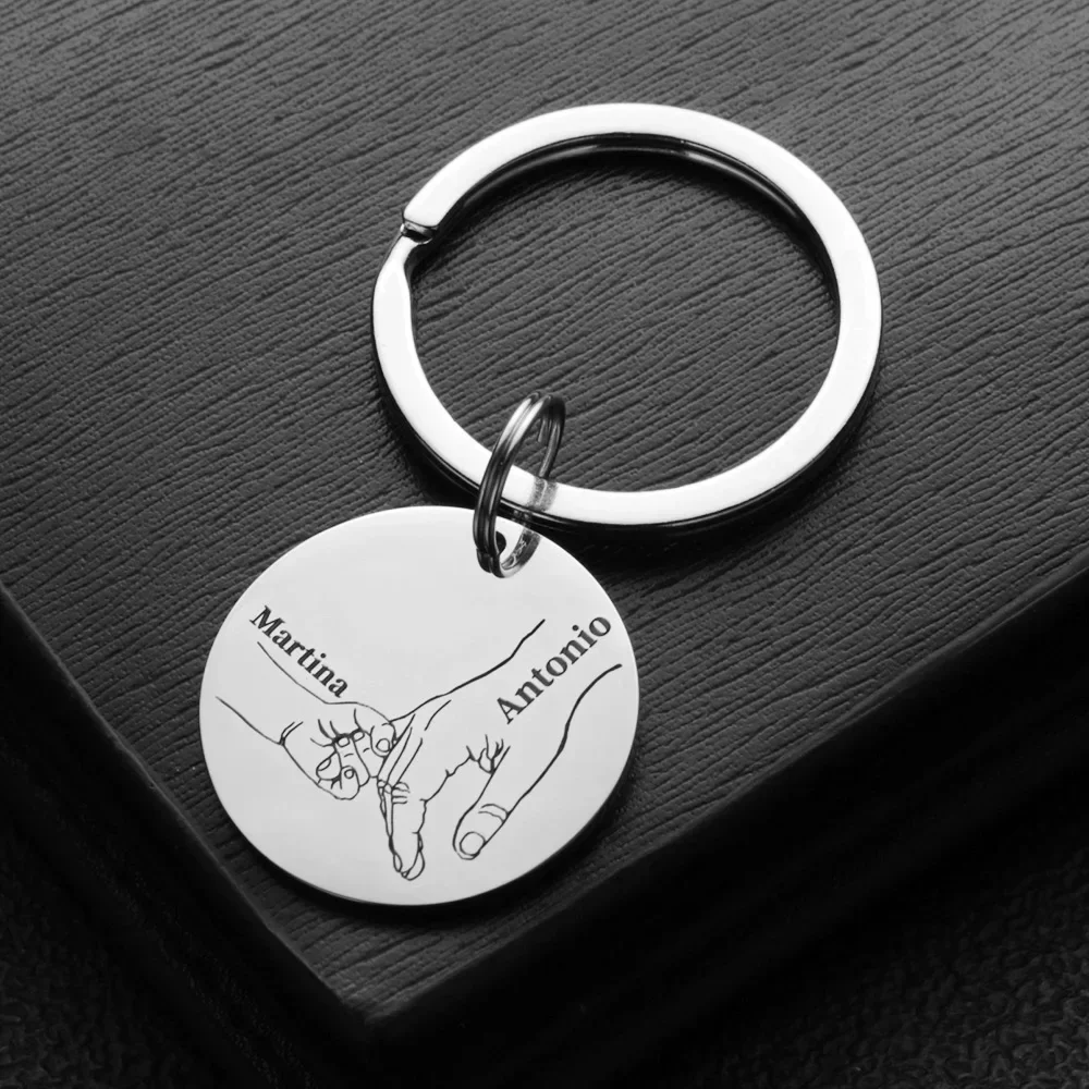 Porte-clés personnalisé nom pe - Initial Ring Custom avis et prix