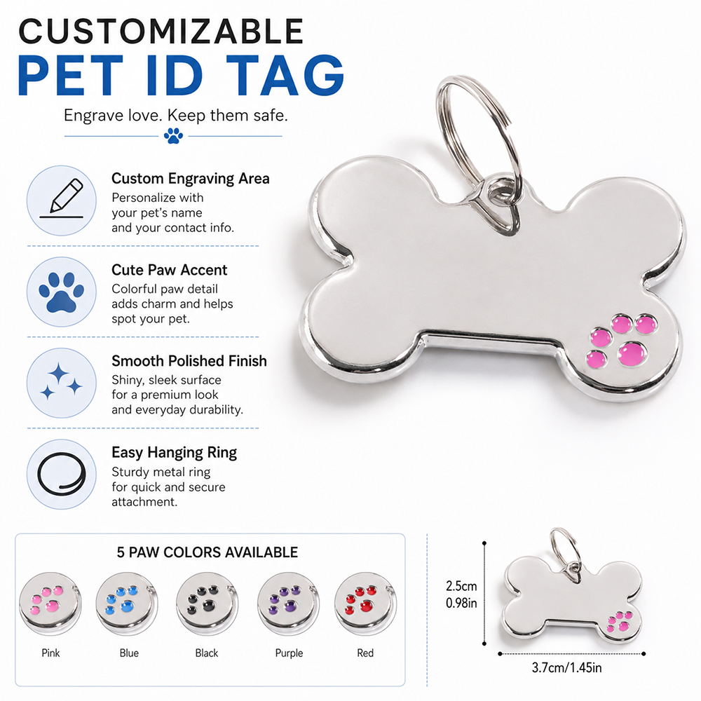 Plaque d'identification person - Pet Portrait Custom avis et prix