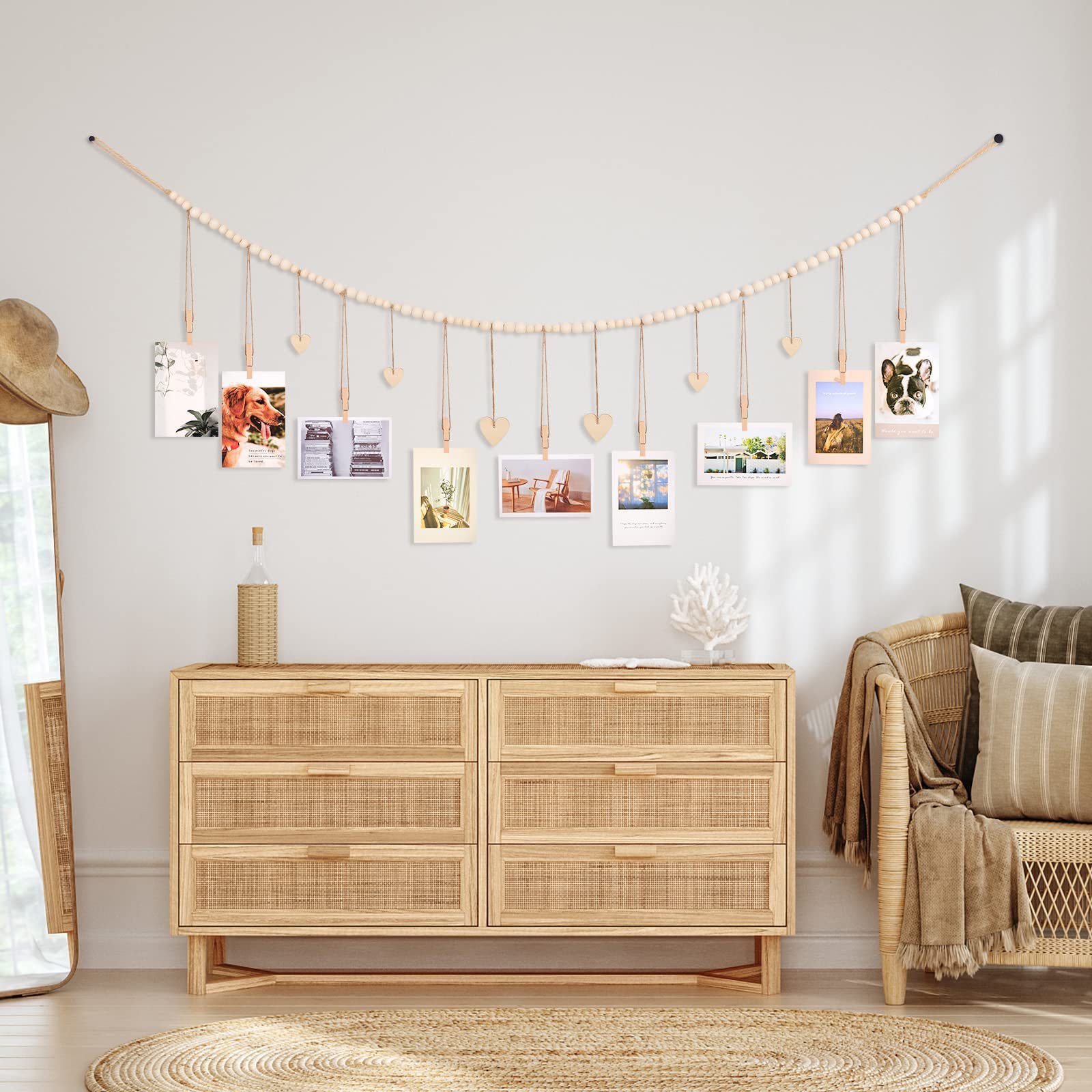 Décoration murale pour photos  - Engraved Wood Frame avis et prix