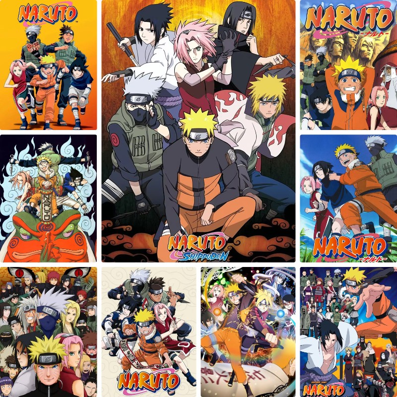 Peinture au diamant DIY Naruto - Photo Mosaic Print avis et prix
