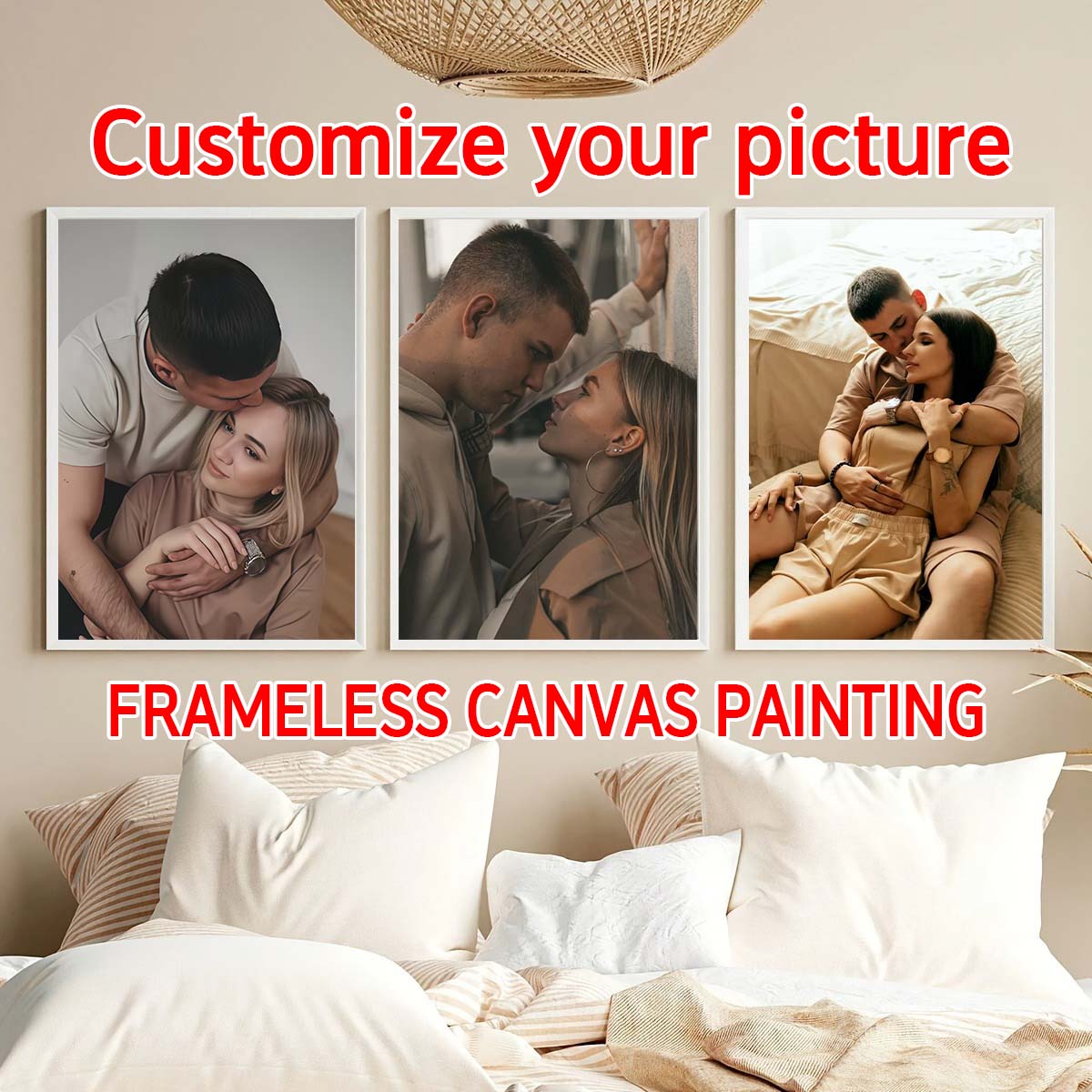 Triptyque - Cadre photo en boi - Engraved Wood Frame avis et prix