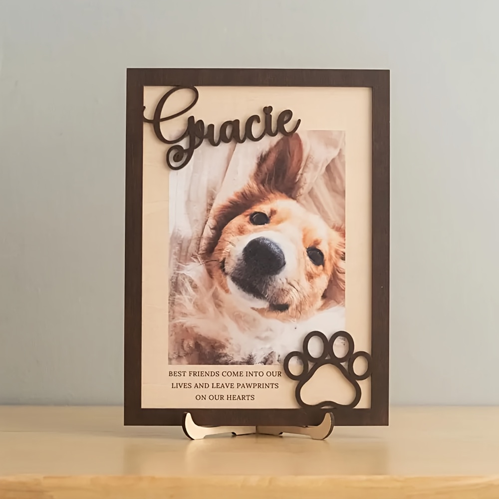 Cadre photo personnalisable en - Engraved Wood Frame avis et prix