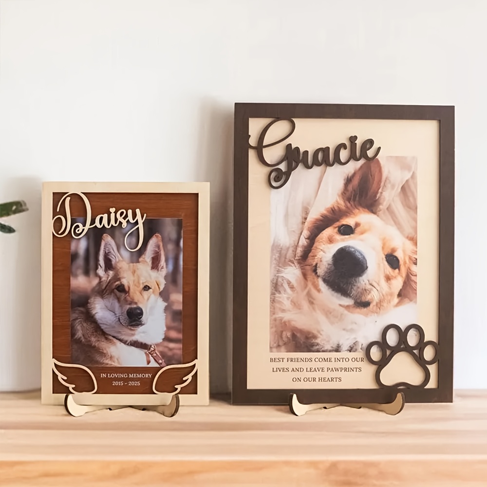 Cadre photo personnalisable en - Engraved Wood Frame avis et prix