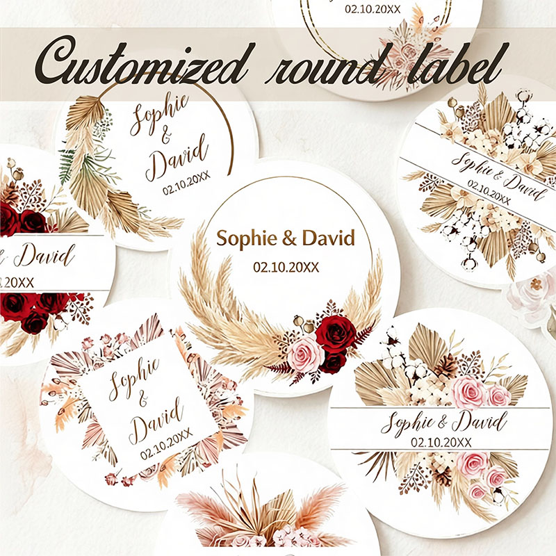 Autocollants de mariage person - Personalized Name Box avis et prix