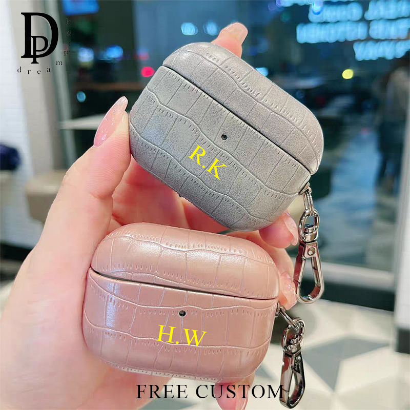 Étui Eaphone en cuir de crocod - Monogram Keychain Leather avis et prix