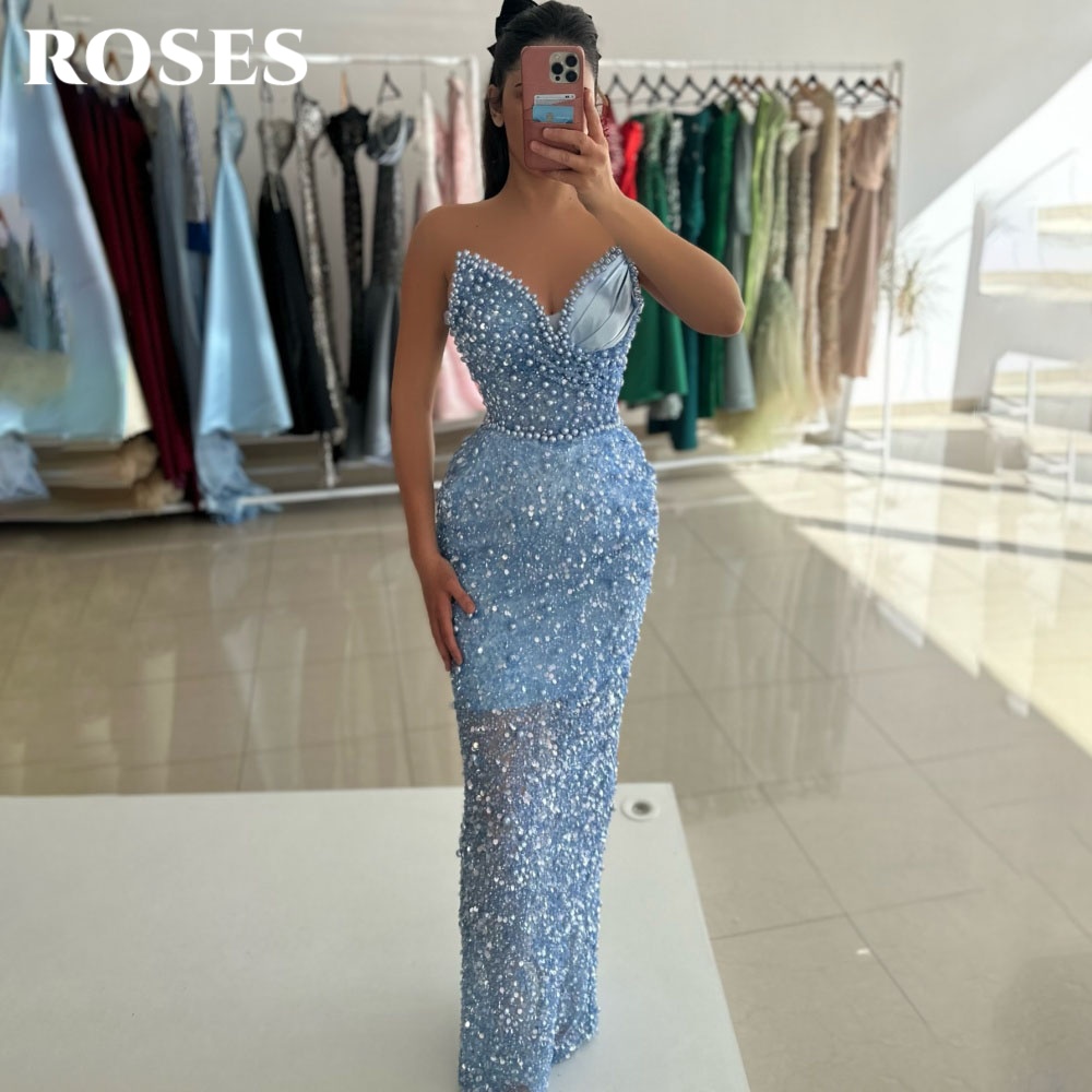 Robe de soirée glamour bleu ci - Custom Night Sky avis et prix