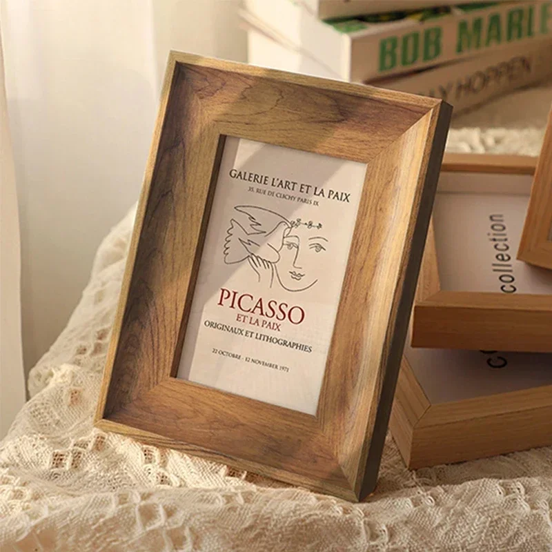 Cadre photo en bois pour les a - Engraved Wood Frame avis et prix
