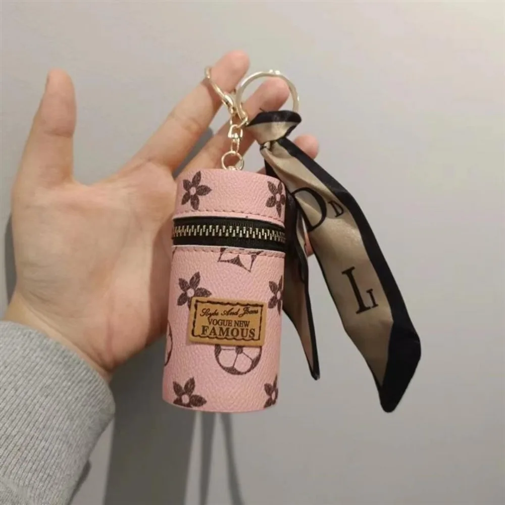Pochette cylindrique mini pour - Monogram Keychain Leather avis et prix