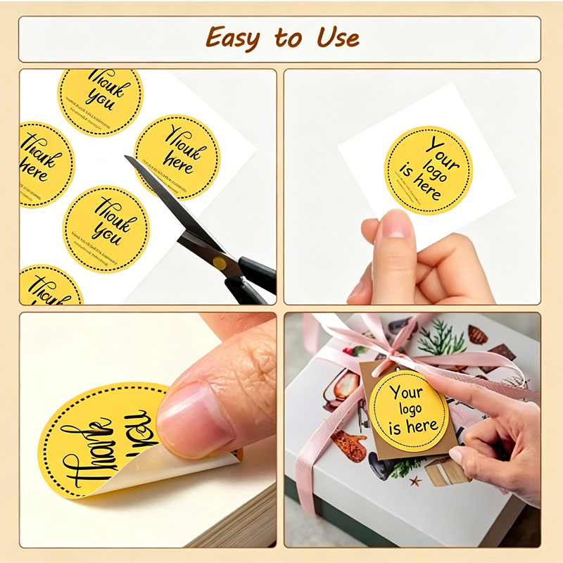 Autocollants ronds personnalis - Personalized Name Box avis et prix