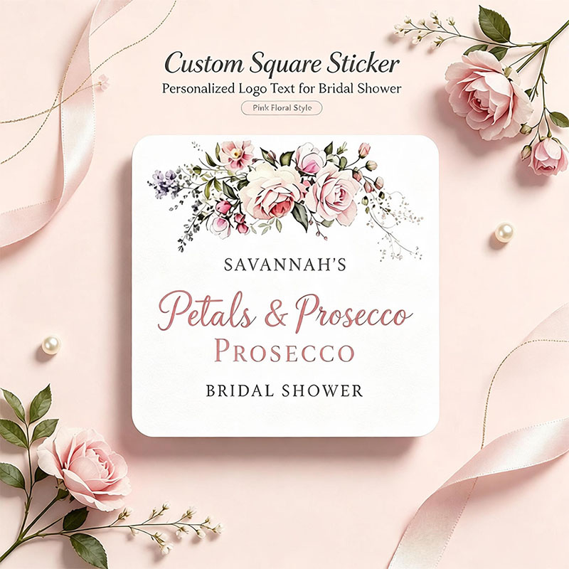 Autocollants carrés personnali - Personalized Name Box avis et prix